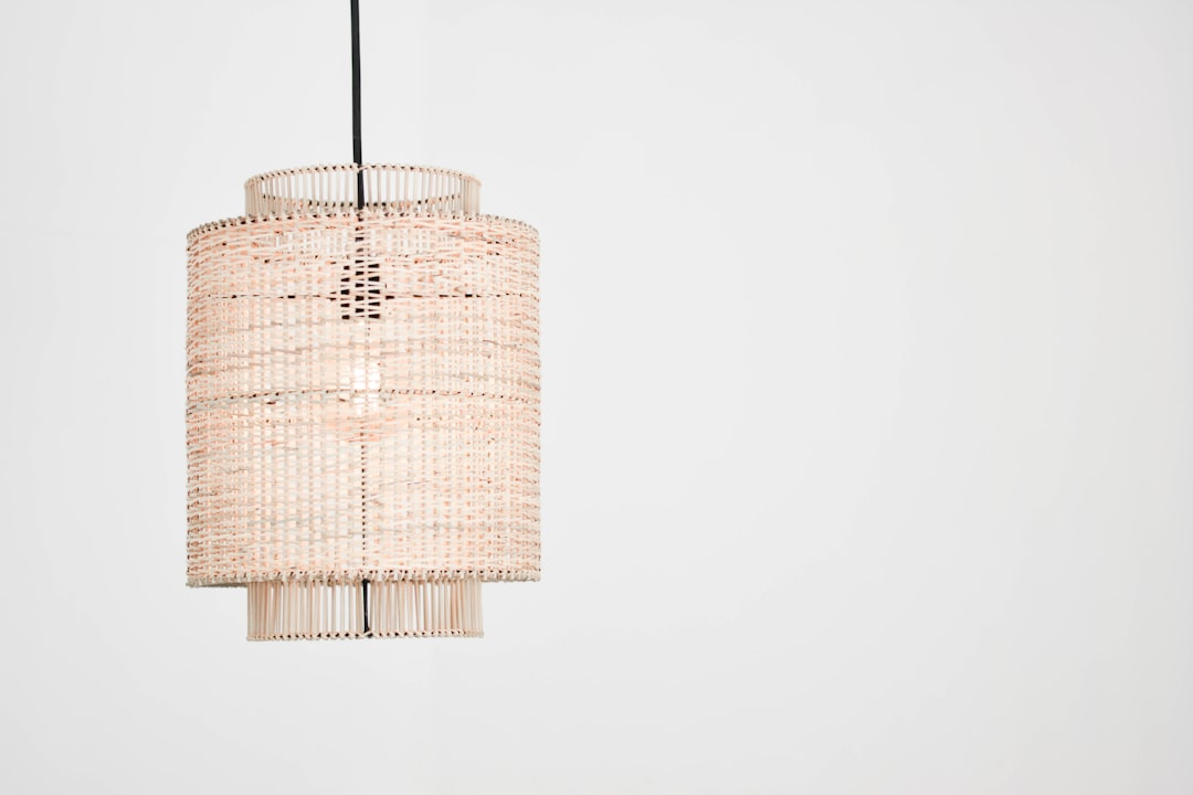 Photo Rattan lamp